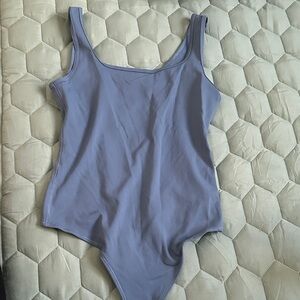 Abercrombie & Fitch Tank Bodysuit - Blue